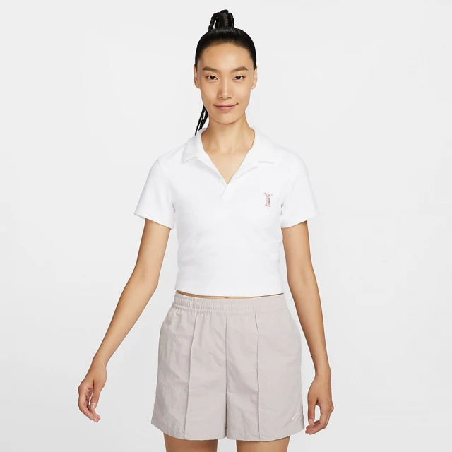 NIKE 耐吉 上衣 女款 短袖上衣 運動 POLO衫 AS W NSW SS POLO TOP OPP1 白 HJ6852-100(3S3836)