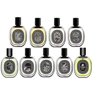 【Diptyque】淡香精 75ml(肌膚之華/玫瑰之水/希臘無花果/譚道/花都之水/譚道/青厥.國際航空版)