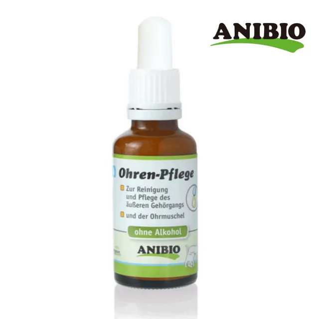 【ANIBIO 德國家醫】花萃耳道健康露 30ml｜台灣公司貨(寵物耳道清潔)