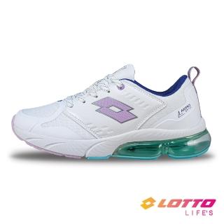 【LOTTO】女 AERO PRO 氣動跑鞋(白/紫-LT4AWR8067)