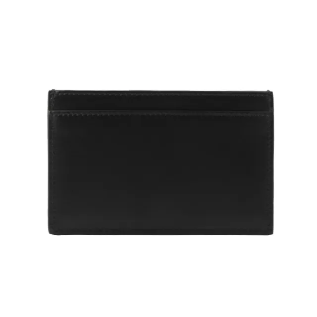 【CELINE】Triomphe 凱旋門標誌牛皮名片夾/卡片夾(黑)