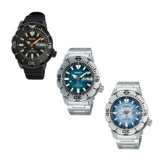 【SEIKO 精工】Prospex DIVER SCUBA 潛水機械錶 禮物(3款可選)