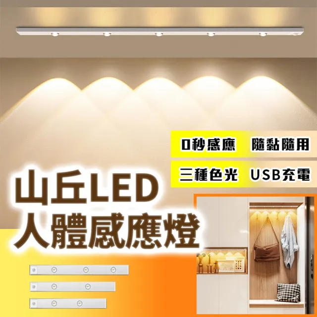 【品物生活家】山丘LED人體感應燈 白光30cm-山丘款(感應燈 夜燈 酒櫃燈 櫥櫃燈 走廊燈 LED感應燈)