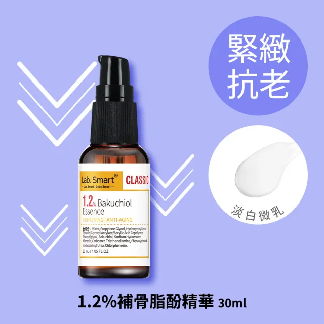 【Dr.Hsieh 達特醫】官方直營★LabSmart Classic精華30ml-無盒(A醇/維生素B3/神經醯胺/維生素C)