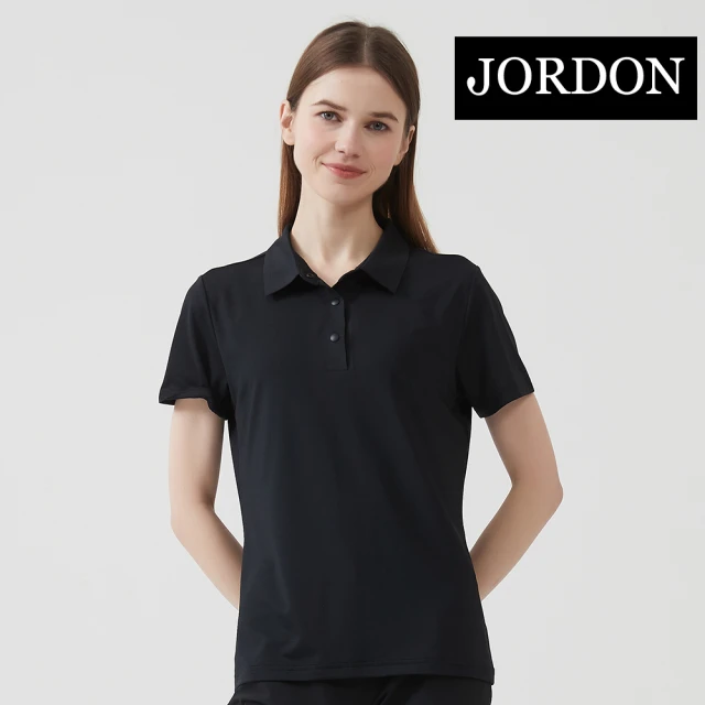 JORDON 橋登JORDON 橋登 銀纖維 透氣除臭POLO衫(短袖/女上衣/抗菌/彈性/快乾)