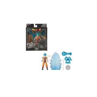 【BANDAI 萬代】代理版 七龍珠 DRAGON STARS系列 超級賽亞人藍神悟空 6吋可動公仔