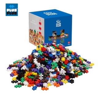 【Plus-Plus 加加積木】小顆粒-彩虹系列(1200 pcs)