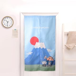 【Norns】蠟筆小新長門簾(正版授權 日式門簾 富士山 太空 85X150cm)