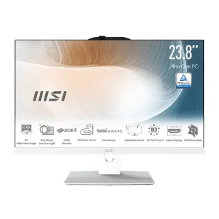 【MSI 微星】24型Core 7 觸控液晶電腦(Intel Core 7 150U/16G/1T SSD/W11P/Modern AM242TP 1M-1061TW)