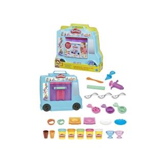 【Hasbro 孩之寶】培樂多Play-Doh 廚房系列 冰淇淋車遊戲組