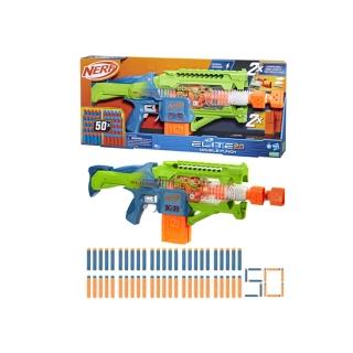 【Hasbro 孩之寶】NERF 菁英系列 雙擊終結者電動射擊器