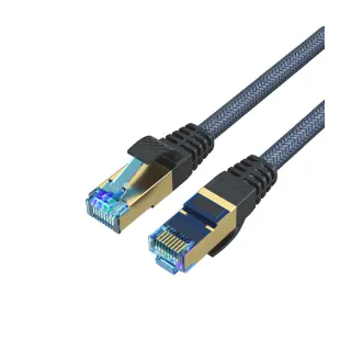 【POLYWELL】CAT8 40Gbps 超高速網路編織線 /2米