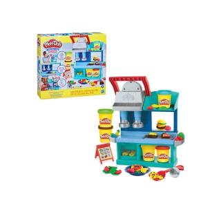 【Hasbro 孩之寶】培樂多Play-Doh 廚房系列 主廚很忙餐廳遊戲組