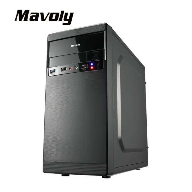 【Mavoly 松聖】1908 機殼 電腦機殼(黑色USB3.0/一年保固)