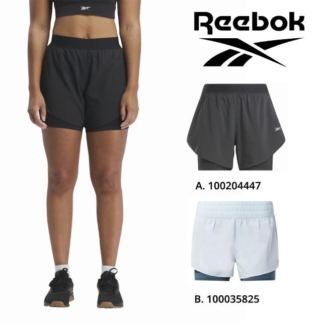 【REEBOK官方旗艦】RUNNING 2 IN 1 SHORT 短褲_女(兩款任選)