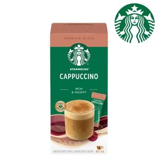 【STARBUCKS 星巴克】特選系列-卡布奇諾咖啡14g x4入/盒