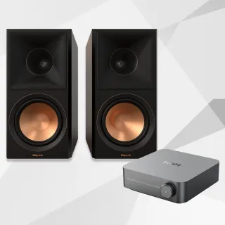 【Klipsch】RP-600M II 書架型被動式喇叭-黑檀(+ WiiM AMP串流擴大機)