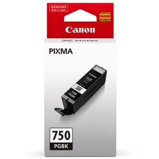 【Canon】官方直營 PGI-750BK 原廠黑色墨水匣