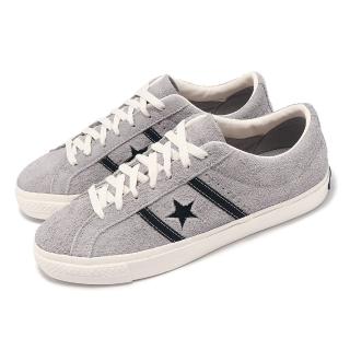 【CONVERSE】休閒鞋 One Star Academy Pro 男鞋 灰 白 麂皮 復古 板鞋(A07619C)