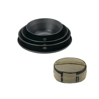 【Campingmoon 柯曼】304不鏽鋼餐具組 八件套(餐盤 露營餐具 campingmoon 露營 逐露天下)