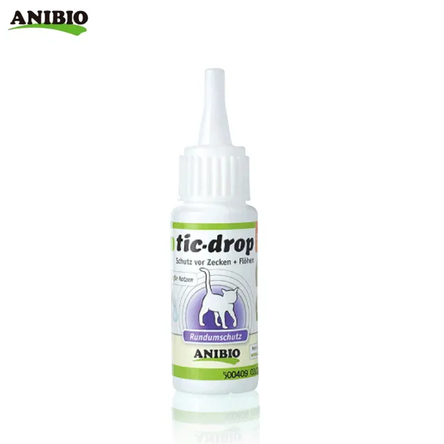 【ANIBIO 德國家醫】貓咪草本驅蟲滴劑 30ml｜台灣公司貨(貓用驅蟲)
