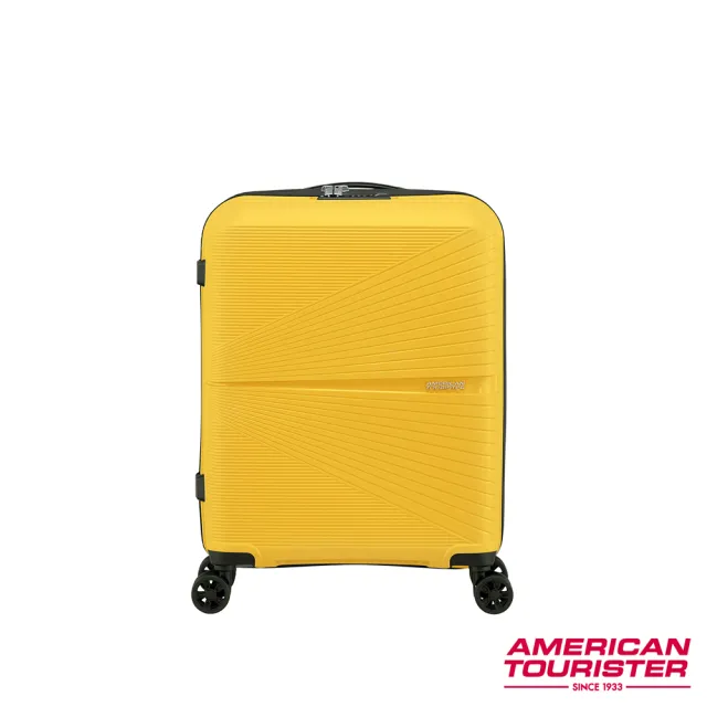 【AMERICAN TOURISTER 美國旅行者】20吋AIRCONIC超輕量PP耐衝擊防潑水拉鍊登機箱/行李箱(多色可選)