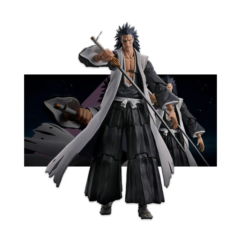 【BANDAI 萬代】SHF BLEACH 死神 千年血戰篇 更木劍八 可動完成品(代理)