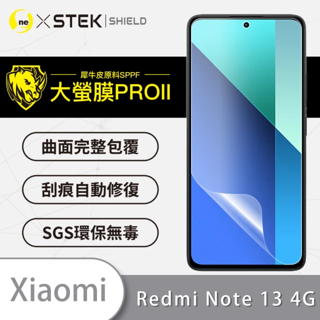 o-one XiaoMi小米 redmi Note13 4G 滿版手機螢幕保護貼