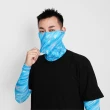 【Mega coouv】超人力霸王聯名款 高爾夫魔術頭巾(傑洛款 防曬頭巾 涼感頭巾 防曬面罩 涼感面罩)
