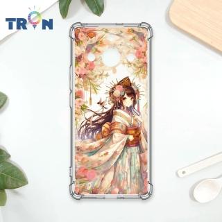 【TRON】REALME 11 PRO/11 PRO+ 美麗的和服少女系列 四角防摔殼 軟殼 手機殼