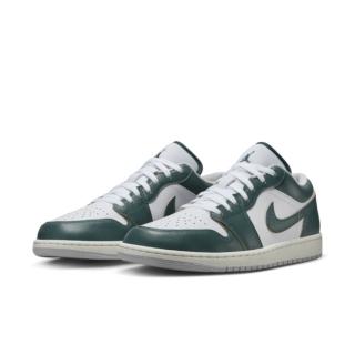 【NIKE 耐吉】休閒鞋 男鞋 運動鞋 AIR JORDAN 1 LOW SE 白綠 FQ7687-300(2B3515)