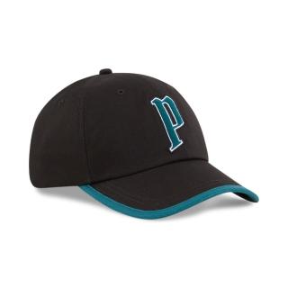 【PUMA】帽子 運動帽 棒球帽 遮陽帽 PLAY PARIS 黑 02551201