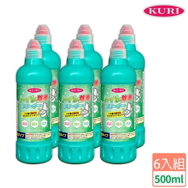 【KURI】除臭馬桶清潔劑_葡萄柚香(500ml/6入組)