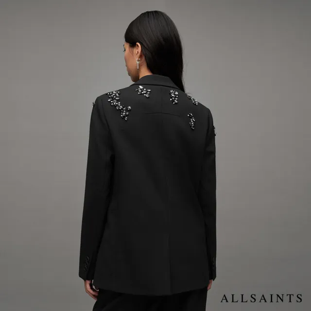 【ALLSAINTS】ATLAS 亮片羊毛西裝外套 WT060Z(常規版型)