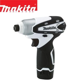【MAKITA 牧田】10.8V鋰電衝擊起子機-雙電-白色(TD090DWEW)
