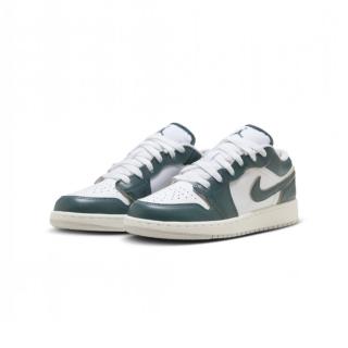 【NIKE 耐吉】Air Jordan 1 Low SE 奶油綠 GS FQ8041-300(AJ1 厚底 休閒鞋 大童鞋)