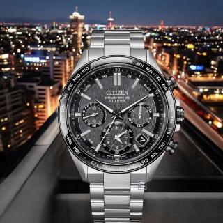 【CITIZEN 星辰】限量 鈦 GPS衛星錶 光動能錶 計時手錶-44.6mm 禮物(CC4058-67X)