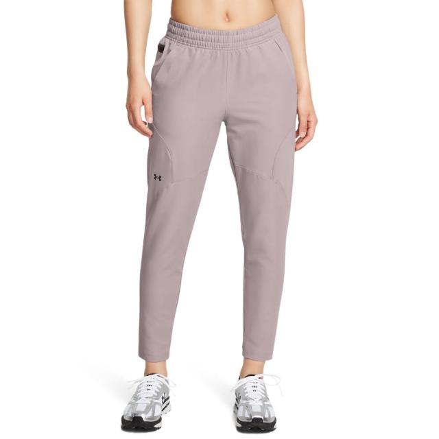 【UNDER ARMOUR】UA官方直營 女 Unstoppable Hybrid 運動長褲_1379115-015(灰色)