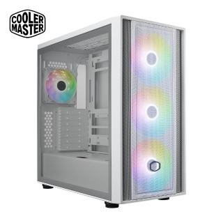 【Cooler Master 酷碼】Cooler Master MasterBox 600 White ARGB 機殼 白色(MasterBox 600)