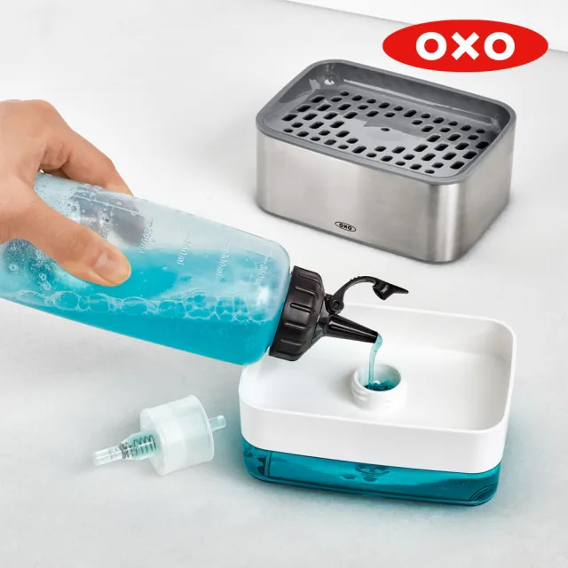 【OXO】按壓式海綿給皂機