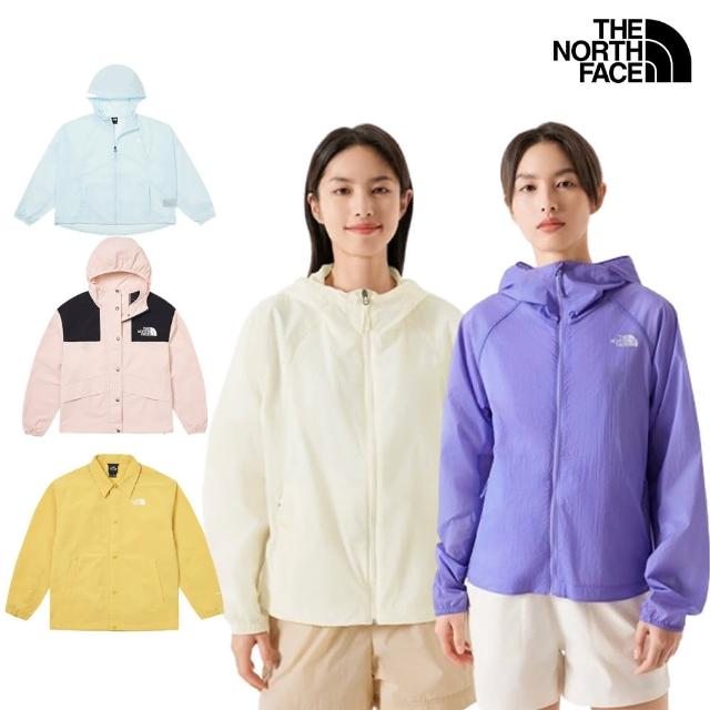 【The North Face 官方旗艦】春夏新款-男女款防潑水防風外套(多款可選)