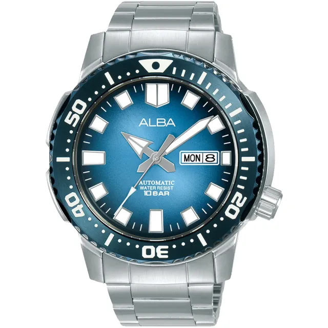 【ALBA】雅柏 Tokyo Design 潛水風格機械錶-46mm(Y676-X082B/AL4629X1)