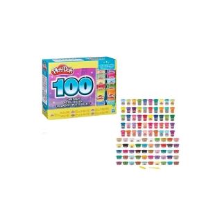 【Hasbro 孩之寶】培樂多Play-Doh WOW 100罐超級派對黏土組