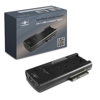 【Vantec 凡達克】NexStar USB 3.2 Gen2x1 三合一硬碟轉接器(CB-NSC300)