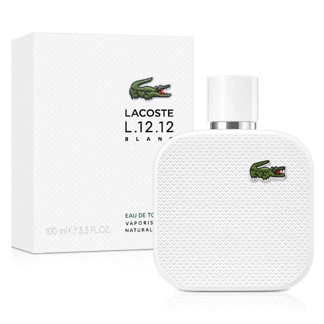 【LACOSTE】經典純白男性淡香水100ml(專櫃公司貨)