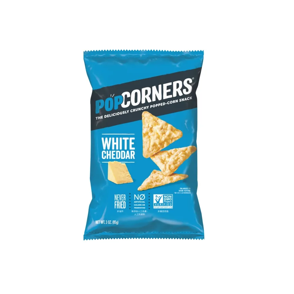 【Lay’s 樂事】POPCORNERS爆米花脆片切達起司口味85g/包