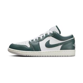 【NIKE 耐吉】Jordan 1 Low SE 男鞋 白綠色 AJ1 復古 喬丹 運動 低筒 休閒鞋 FQ7687-300