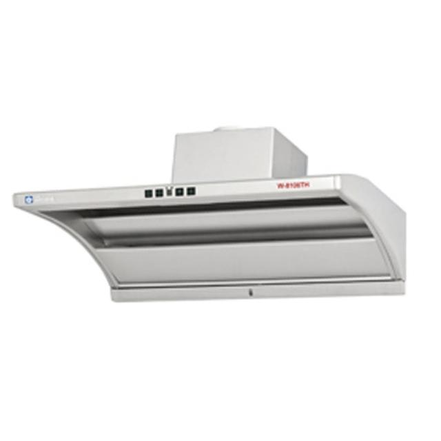 【五聯】直吸式小斜背崁入式排油煙機_90cm(W-9106TH_基本安裝)