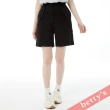 【betty’s 貝蒂思】後腰鬆緊大口袋休閒短褲(黑色)