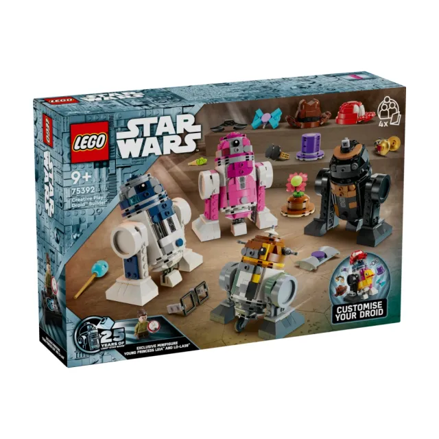 【LEGO 樂高】星際大戰系列 75392 創意機器人 拼砌組(機器人 星戰模型 禮物 居家擺設)
